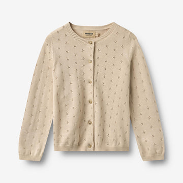 Wheat Main Strick-Cardigan Maia Cardigan 3191 offwhite