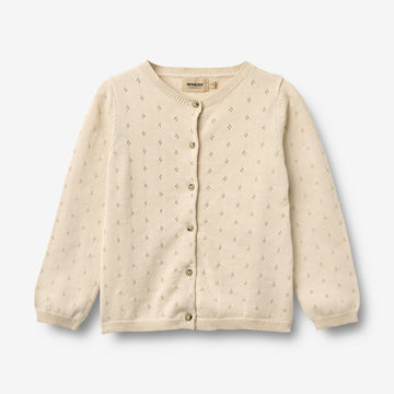 Wheat Main Strick-Cardigan Maia Cardigan 3336 sandshell