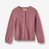 Wheat Main Strick-Cardigan Maia Cardigan 9705 warm lilac