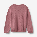 Wheat Main Strick-Cardigan Maia Cardigan 9705 warm lilac
