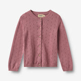 Wheat Main Strick-Cardigan Maia Cardigan 9705 warm lilac