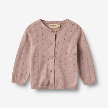 Wheat Main Strick-Cardigan Maia Cardigan 1135 dry rose