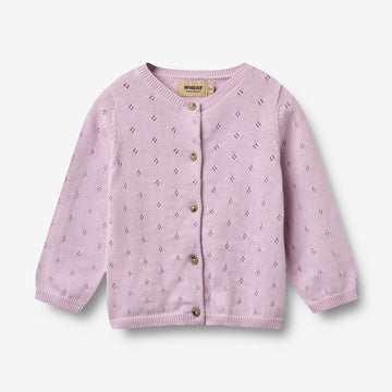 Wheat Main Strick-Cardigan Maia Cardigan 1346 lavender