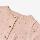 Wheat Main Strick-Cardigan Maia Cardigan 2400 powder