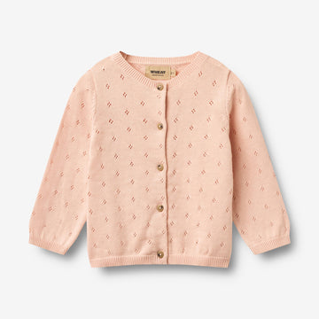Wheat Main Strick-Cardigan Maia Cardigan 2400 powder