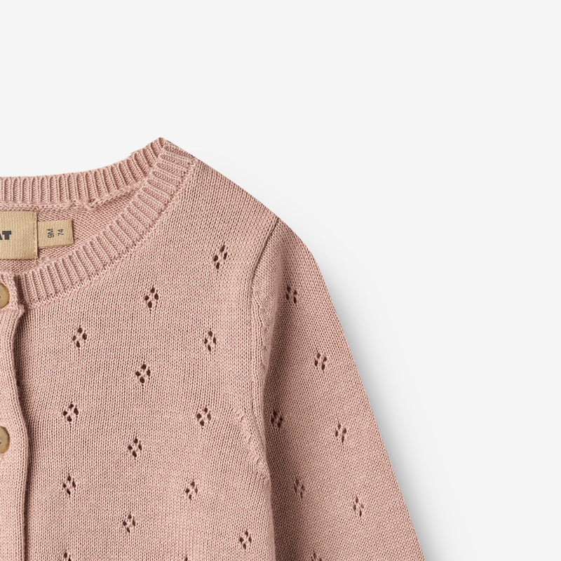 Wheat Main Strick-Cardigan Maia Cardigan 2487 rose powder