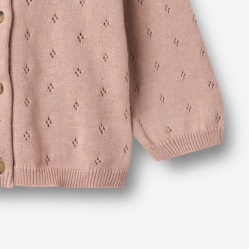 Wheat Main Strick-Cardigan Maia Cardigan 2487 rose powder
