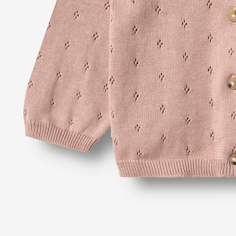 Wheat Main Strick-Cardigan Maia Cardigan 2487 rose powder