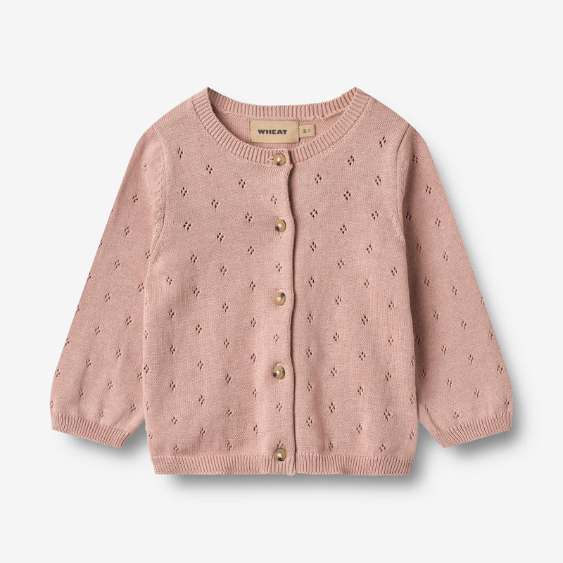 Wheat Main Strick-Cardigan Maia Cardigan 2487 rose powder