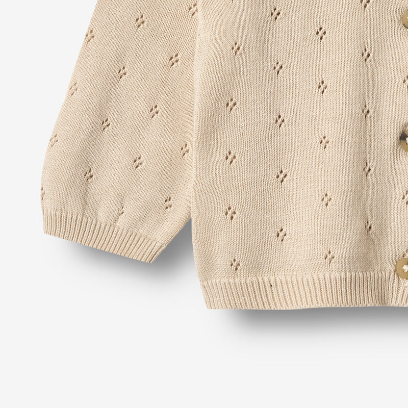 Wheat Main Strick-Cardigan Maia Cardigan 3191 offwhite