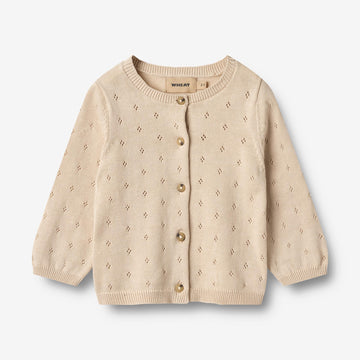 Wheat Main Strick-Cardigan Maia Cardigan 3191 offwhite