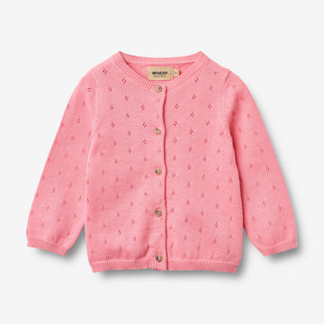 Wheat Main Strick-Cardigan Maia Cardigan 9638 bubblegum