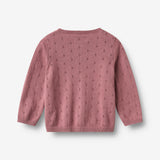 Wheat Main Strick-Cardigan Maia Cardigan 9705 warm lilac