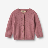 Wheat Main Strick-Cardigan Maia Cardigan 9705 warm lilac