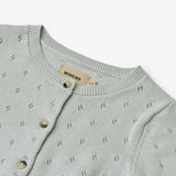 Wheat Main Strick-Cardigan Maia Knitted Tops 1560 soft blue