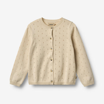 Wheat Main Strick-Cardigan Maia Cardigan 3336 sandshell