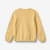 Wheat Main Strick-Cardigan Maia Knitted Tops 9425 golden yellow