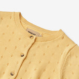 Wheat Main Strick-Cardigan Maia Knitted Tops 9425 golden yellow