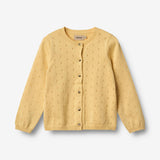 Wheat Main Strick-Cardigan Maia Knitted Tops 9425 golden yellow