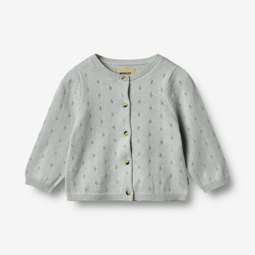Wheat Main Strick-Cardigan Maia Cardigan 1560 soft blue