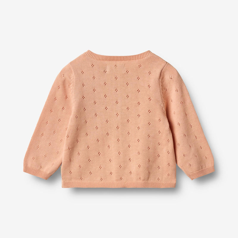 Wheat Main Strick-Cardigan Maia Knitted Tops 2358 pink sand