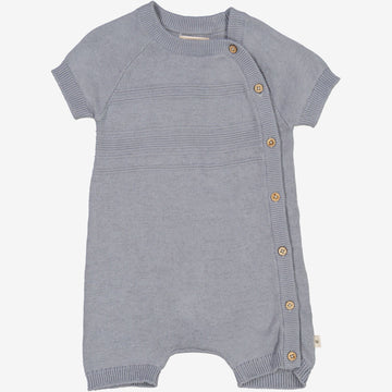 Wheat Main  Strick-Strampler Eivind | Baby Suit 1528 cloudy sky