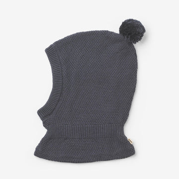 Wheat Outerwear Strick-Sturmhaube Pomi Accessory 1292 greyblue