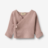 Wheat Main Strick Wickel-L/S Siva Cardigan 1135 dry rose