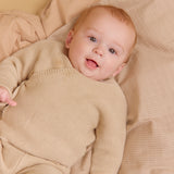 Wheat Main Strick Wickel-L/S Siva Cardigan 3191 offwhite