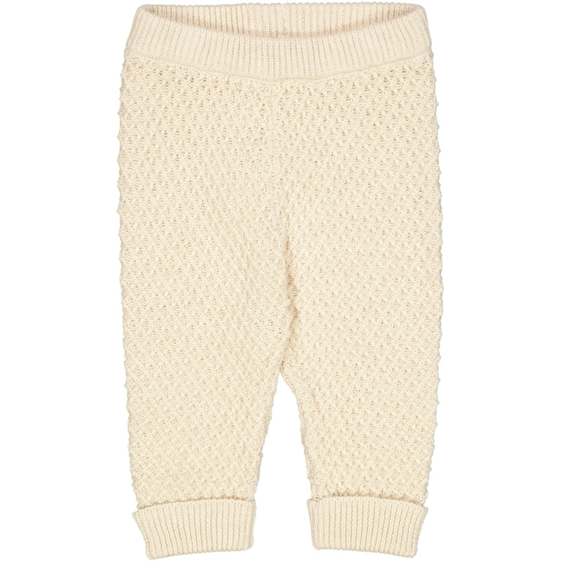 Wheat Main Strickhose Lio Trousers 1101 cloud melange