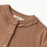 Wheat Strickjacke Amy Knitted Tops 2121 berry dust