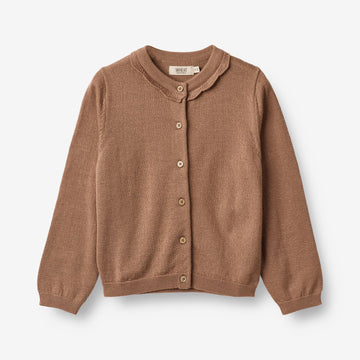 Wheat Main  Strickjacke Amy Knitted Tops 2121 berry dust