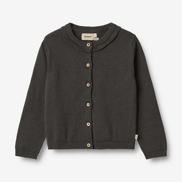 Wheat Main Strickjacke Amy Knitted Tops 1180 raven