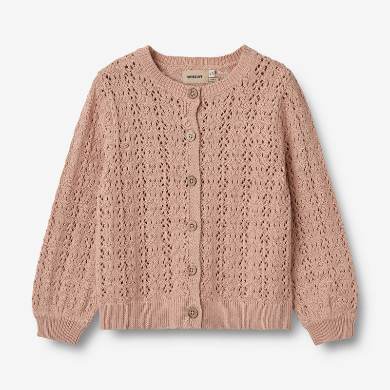 Wheat Main Strickjacke Celia Knitted Tops 1157 moonlight rose