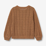 Wheat Main Strickjacke Celia Knitted Tops 5073 caramel