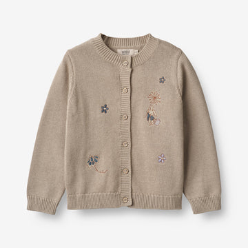 Wheat Main  Strickjacke Ella Knitted Tops 3231 soft beige