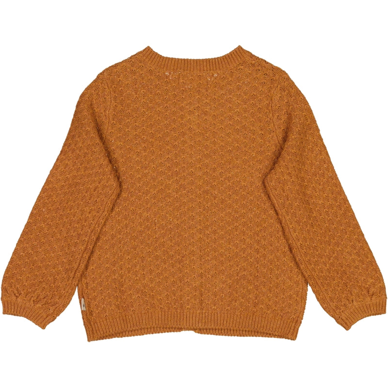 Wheat Main Strickjacke Magnella Knitted Tops 3025 cinnamon melange