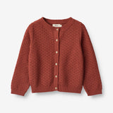 Wheat Strickjacke Magnella Knitted Tops 2072 red