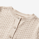 Wheat Main Strickjacke Magnella Knitted Tops 3191 offwhite