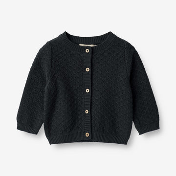 Wheat Main  Strickjacke Magnella | Baby Knitted Tops 1432 navy