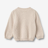 Wheat Main Strickjacke Magnella | Baby Knitted Tops 3191 offwhite