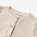 Wheat Main Strickjacke Magnella | Baby Knitted Tops 3191 offwhite