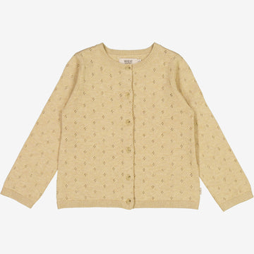 Wheat Main  Strickjacke Maia Knitted Tops 9306 seeds melange