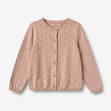 Wheat Main Strickjacke Maia Knitted Tops 1157 moonlight rose