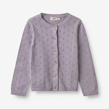 Wheat Main  Strickjacke Maia  Knitted Tops 1346 lavender
