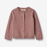 Wheat Strickjacke Maia  Knitted Tops 1349 lavender rose