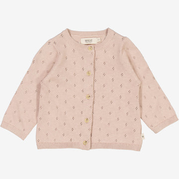 Wheat Main  Strickjacke Maia | Baby Knitted Tops 1356 pale lilac