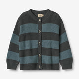 Wheat Main Strickjacke Noor Knitted Tops 9572 stormy weather stripe