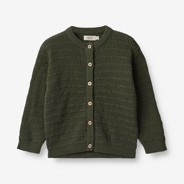 Wheat Main  Strickjacke Villy Knitted Tops 1687 forest night