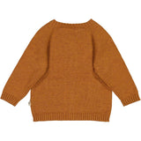 Wheat Main Strickjacke klassisch Knitted Tops 3025 cinnamon melange